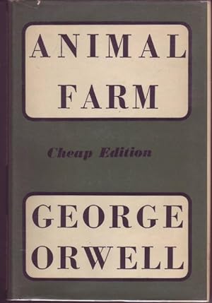 Animal Farm. Cheap Edition.