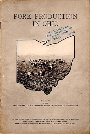 Seller image for Pork Production in Ohio Bulletin 78 for sale by Book Booth