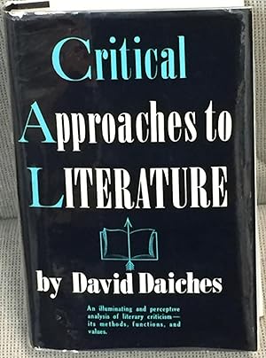 a critical history of english literature by david daiches pdf