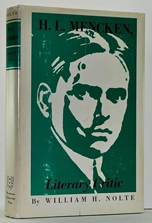Seller image for H. L. Mencken, Literary Critic for sale by Cat's Cradle Books