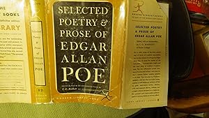 Seller image for Selected Poetry & Prose of Edgar Allen ALLAN Poe , Contains a wonderful range of Poe's works Quoth the Raven nevermore! MODERN LIBRARY (#82 in series) for sale by Bluff Park Rare Books