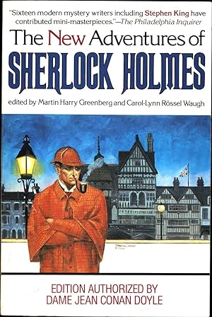 Seller image for The New Adventures of Sherlock Holmes / Original Stories by Eminent Mystery Writers / Edition authorized by Dame Jean Conan Doyle for sale by Cat's Curiosities