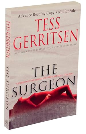 Bild des Verkufers fr The Surgeon (Advanced Reading Copy) zum Verkauf von Jeff Hirsch Books, ABAA