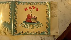 Image du vendeur pour KATY AND THE BIG SNOW , in DJ Stated 1st Published, 1st Impresseion,1947, Author of the Mike Mulligan books has a new main character - Katy the crawler tractor. Simple story of Katy the Tractor whose versatility working mis en vente par Bluff Park Rare Books