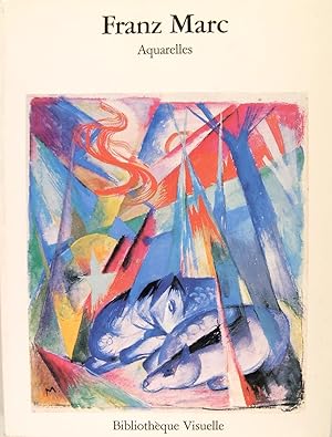 Seller image for Franz Marc - aquarelles for sale by Philippe Lucas Livres Anciens