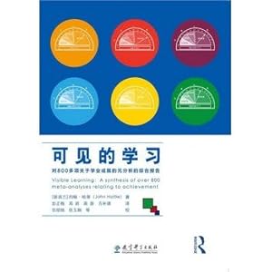 Imagen del vendedor de Visible Learning: A number of 800 on the Academic Achievement element analysis synthesis report(Chinese Edition) a la venta por liu xing
