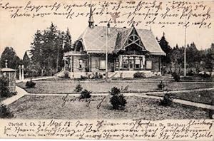 Villa Dr. Weidhaas. Ansichtskarte in Lichtdruck. Abgestempelt Oberhof 23.05.1905.