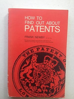 Seller image for How to Find out about Patents for sale by Book Souk
