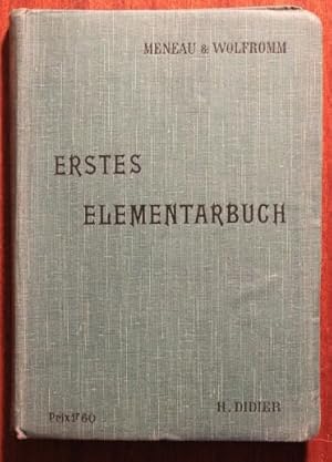 Seller image for Erstes elementarbuch fr junge Unfnger. for sale by Bonnaud Claude