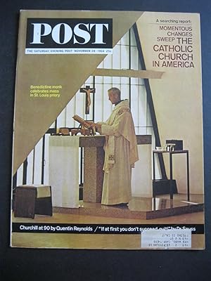 Seller image for THE SATURDAY EVENING POST - November 28, 1964 for sale by The Book Scot