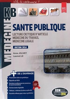 kb sante publique ed 2014