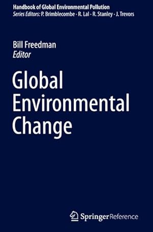 Image du vendeur pour Global Environmental Change mis en vente par BuchWeltWeit Ludwig Meier e.K.