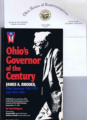 Ohio Governor of the Century: James A. Rhodes, Ohio Governor 1963-1971 and 1975-1983