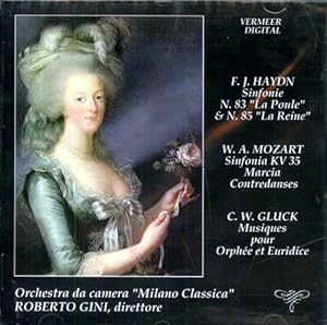 Image du vendeur pour Haydn: La Poule, La Reine. Mozart: Marcia Contredanses. Gluck: Musiques pour Orphe et Euridice. Live Recordings, Milano, 18 novembre 1994 Orchestra da Camera Milano Classica Roberto Gini - direttore Giulio Franzetti - primo violino mis en vente par FIRENZELIBRI SRL