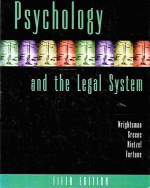 Image du vendeur pour Psychology and the Legal System mis en vente par Goulds Book Arcade, Sydney
