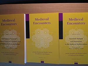 Seller image for Medieval Encounters : Jewish, Christian and Muslim Culture in Confluence and Dialogue : Volume 24 : No.s 1-6 [2018] for sale by Expatriate Bookshop of Denmark