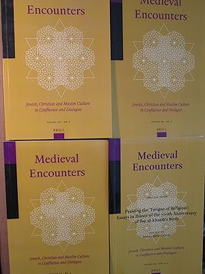 Medieval Encounters : Jewish, Christian and Muslim Culture in Confluence and Dialogue : Volume 20...