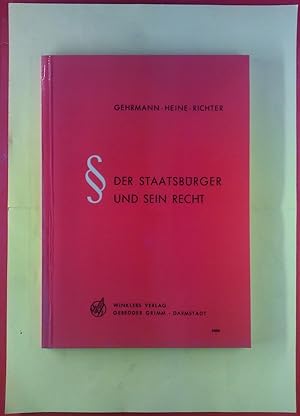 Seller image for Der Staatsbrger und sein Recht. for sale by biblion2