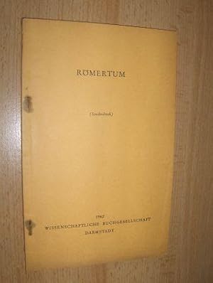 Immagine del venditore per DIE AUGUSTEISCHE AUSPRGUNG DER DEA ROMA. Sonderdruck / Estratto aus RMERTUM - Gymnasium 59, 1952, S. 359-399 + 4 Tafeln (Skulptur Roma v. Delos, Roma auf Mnze, 2 Gemmen). venduto da Antiquariat am Ungererbad-Wilfrid Robin