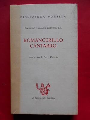 Seller image for Romancerillo Cntabro. Introduccin de Diego Cataln. for sale by Carmichael Alonso Libros
