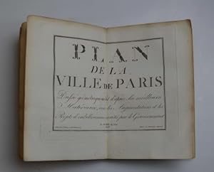 La topographie de Paris ou plan détaillé de la ville de Paris et de ses Faubourgs.