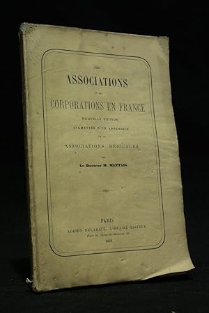 Des associations et des corporations en France