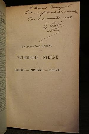 Pathologie interne : bouche-pharynx-estomac