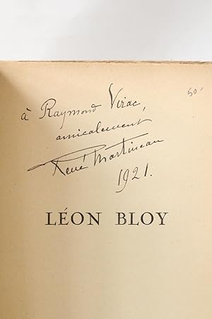 Bild des Verkufers fr Lon Bloy zum Verkauf von Librairie Le Feu Follet
