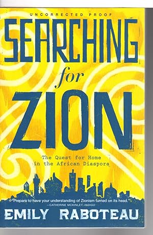 Image du vendeur pour SEARCHING FOR ZION: mis en vente par Bookfever, IOBA  (Volk & Iiams)