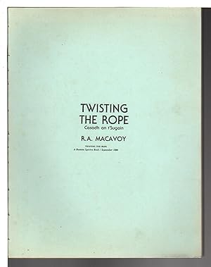 Seller image for TWISTING THE ROPE. for sale by Bookfever, IOBA  (Volk & Iiams)