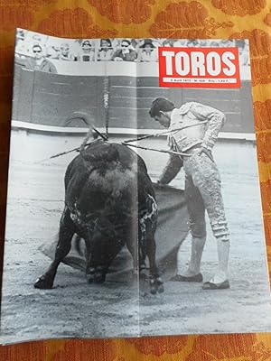 Bild des Verkufers fr Toros - Biou y toros - Numero 928 du 2 avril 1972 zum Verkauf von Frederic Delbos
