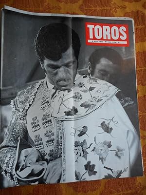 Bild des Verkufers fr Toros - Biou y toros - Numero 938 du 6 aout 1972 zum Verkauf von Frederic Delbos