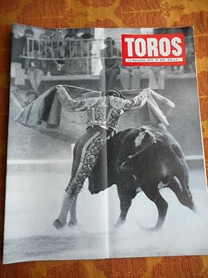 Bild des Verkufers fr Toros - Biou y toros - Numero 946 du 12 novembre 1972 zum Verkauf von Frederic Delbos