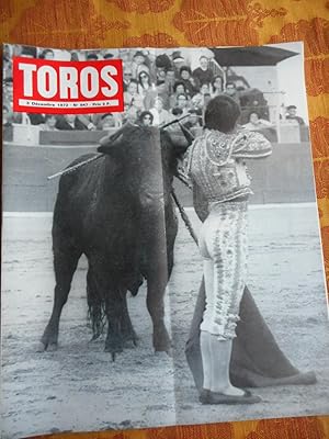 Bild des Verkufers fr Toros - Biou y toros - Numero 947 du 3 decembre 1972 zum Verkauf von Frederic Delbos