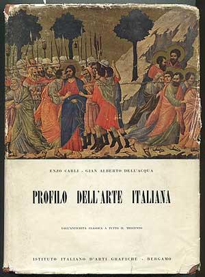 Bild des Verkufers fr Profilo Dell'Arte Italiana: Volume I. zum Verkauf von Between the Covers-Rare Books, Inc. ABAA