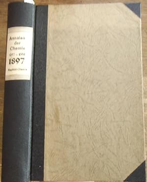 Imagen del vendedor de Justus Liebig's Annalen der Chemie 1897. Band 297 -298. Zwei Teile mit jeweils 3 Heften in einem Band. a la venta por Antiquariat Carl Wegner