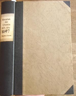 Imagen del vendedor de Justus Liebig's Annalen der Chemie 1897. Band 295 -296. Zwei Teile mit jeweils 3 Heften in einem Band. a la venta por Antiquariat Carl Wegner