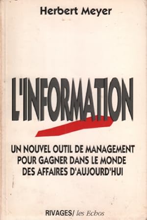 Image du vendeur pour L'information comme outil de management mis en vente par librairie philippe arnaiz