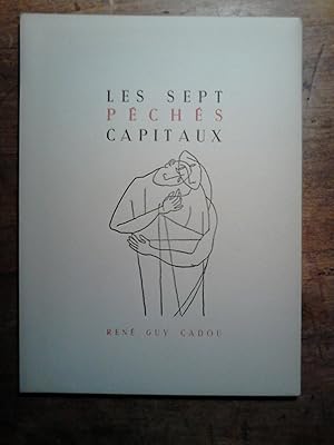 LES SEPT PECHES CAPITAUX - Couverture de Guy Bigot