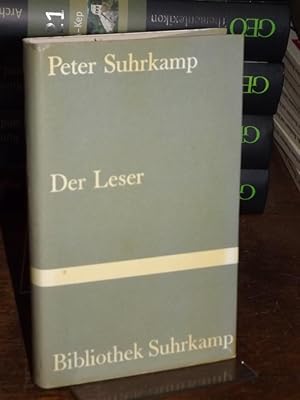 Seller image for Der Leser. Reden und Aufstze. Herausgegeben und mit einem Nachwort versehen von Hermann Kasack. (= Bibliothek Suhrkamp 55). for sale by Altstadt-Antiquariat Nowicki-Hecht UG