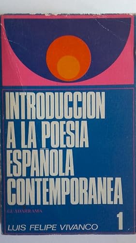 Bild des Verkufers fr Introduccin a la poesa espaola contempornea 1 zum Verkauf von Librera Ofisierra