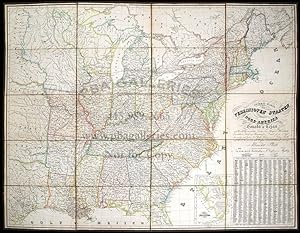 General-karte der Vereinigten Staaten von Nord Amerika