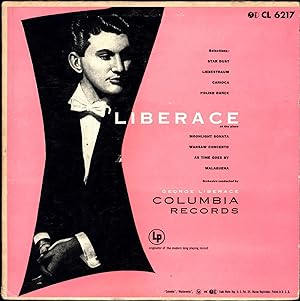 Bild des Verkufers fr Liberace at the Piano / Orchestra Conducted by George Liberace (VINYL LP) zum Verkauf von Cat's Curiosities