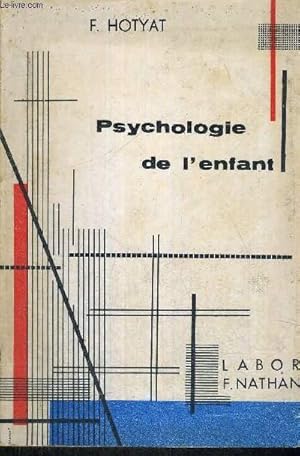 Seller image for PSYCHOLOGIE DE L'ENFANT for sale by Le-Livre