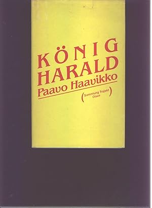 Imagen del vendedor de Knig Harald Hrspiele aus dem Finnischen von Manfred Peter Hein a la venta por Windau Antiquariat