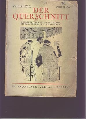 Der Querschnitt Heft 11 1929