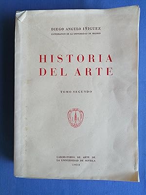 Historia del arte. Tomo segundo