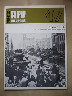 Bild des Verkufers fr AFV Weapons Profile - Number 47 - Russian T34 zum Verkauf von D'un livre  l'autre
