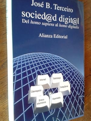 Imagen del vendedor de SOCIEDAD DIGITAL : DEL HOMO SAPIENS AL HOMO DIGITALIS a la venta por Librera Pramo