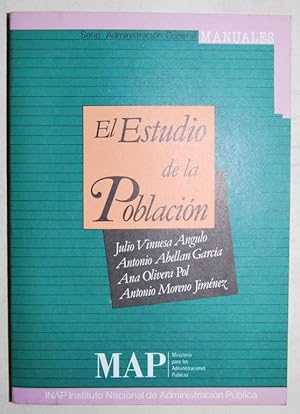 Imagen del vendedor de EL ESTUDIO DE LA POBLACION a la venta por Fbula Libros (Librera Jimnez-Bravo)